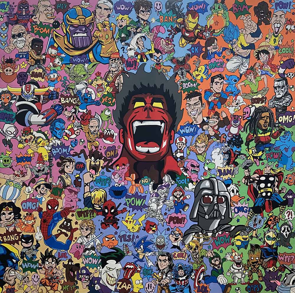 peinture 2 de léonard
